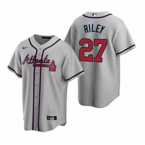 Braves 27 Austin Riley Gray Nike Cool Base Jersey Dzhi,We sell and wholesale Braves 27 Austin Riley Gray Nike Cool Base Jersey Dzhi on line form chian!